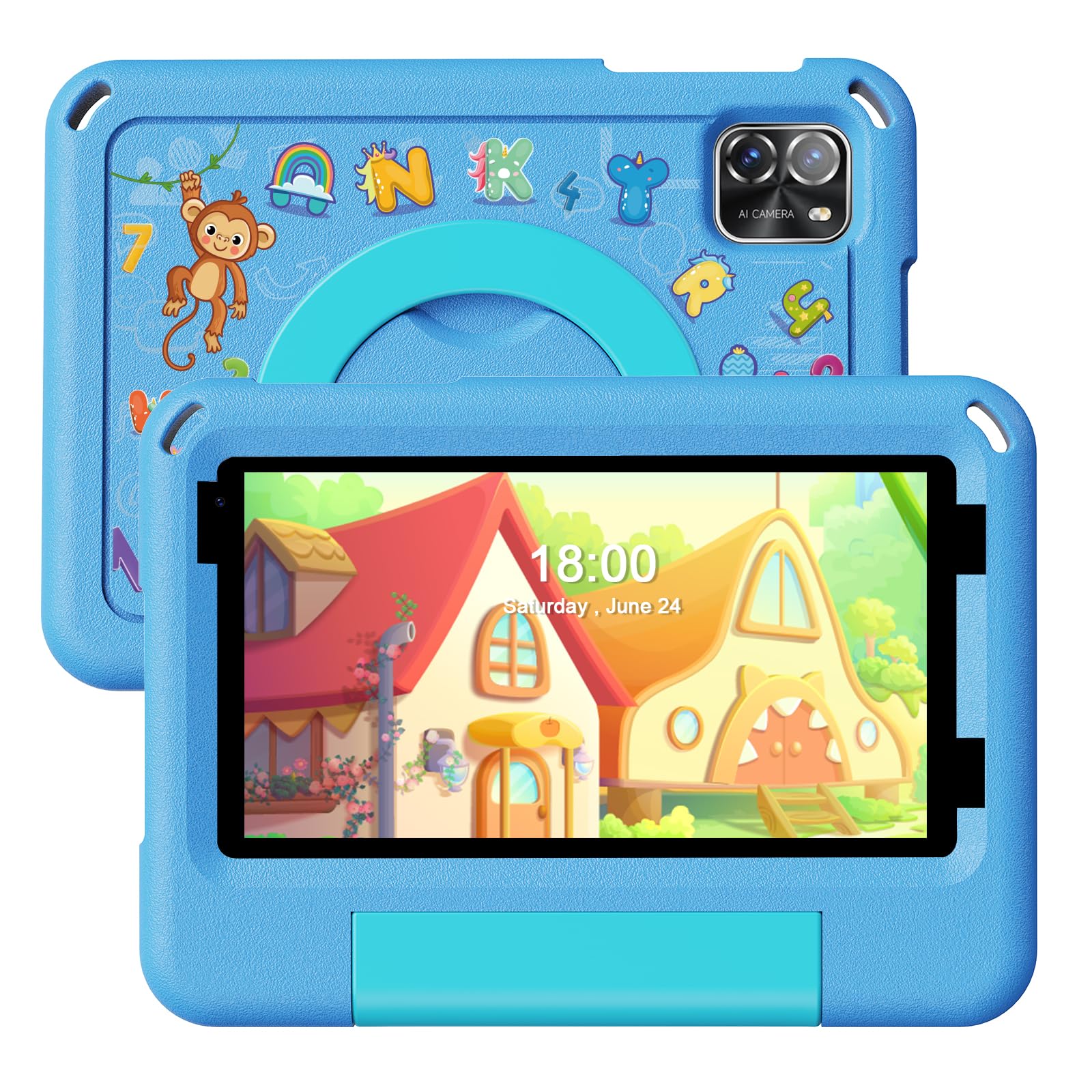 Дитячий планшет 7 TAB 7 Pro Kids Планшет на Android 14 Сумісний з Kids Space YouTube Тисячі освітніх додатків Поставляється з EVA чохлом для запобігання RAM 8GB синій
Дитячий планшет 7 TAB 7 Pro Kids Планшет на Android 14 Сумісний з Kids Space YouTube Тисячі освітніх додатків Поставляється з EVA чохлом для запобігання RAM 8GB синій