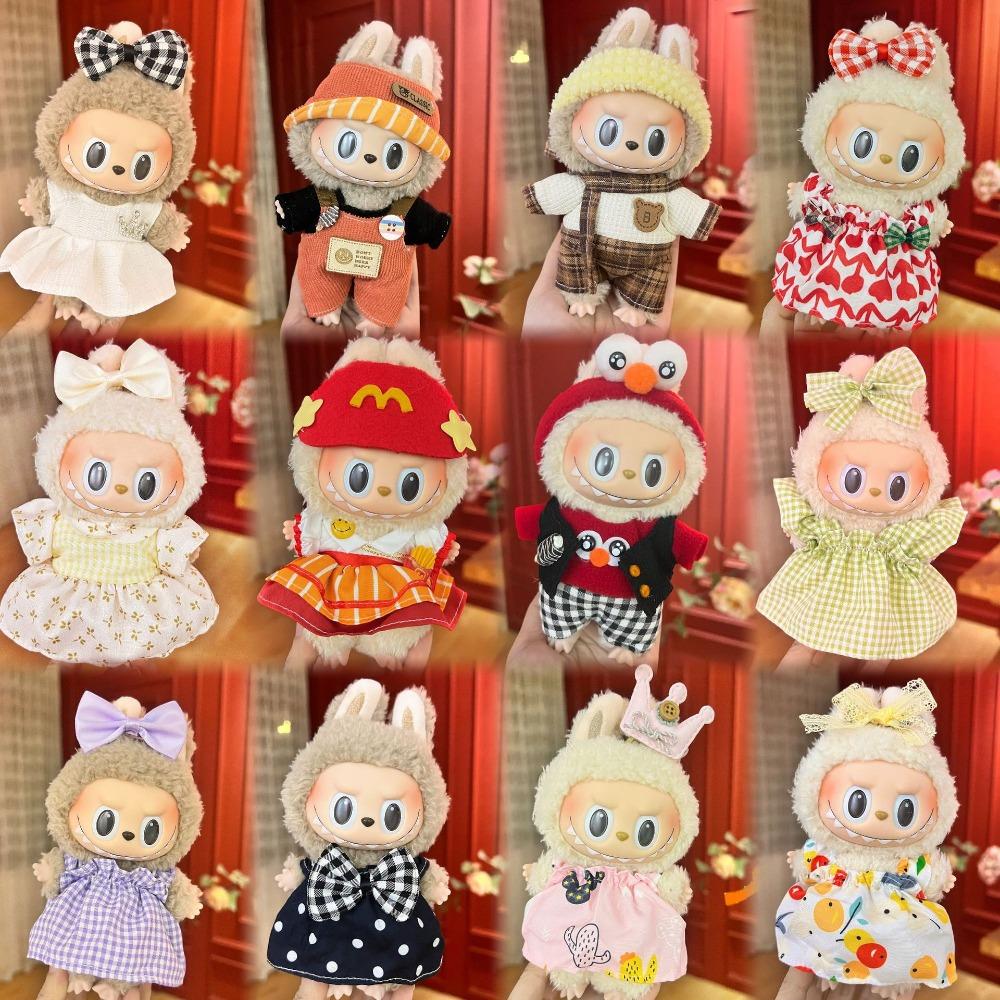 1 set McDonald s 17cm Labubu Clothes Bow Knot Plush Dolls Clothes Kids Girls Toys style 12
1 set McDonald s 17cm Labubu Clothes Bow Knot Plush Dolls Clothes Kids Girls Toys style 12