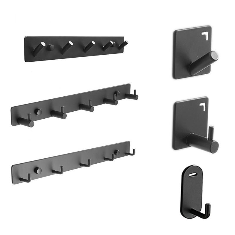 Rear Door Hook Bathroom Towels Row Hook Alumimum Punch-Free Single Hook Wardrobe Cloakroom Wall
Rear Door Hook Bathroom Towels Row Hook Alumimum Punch-Free Single Hook Wardrobe Cloakroom Wall