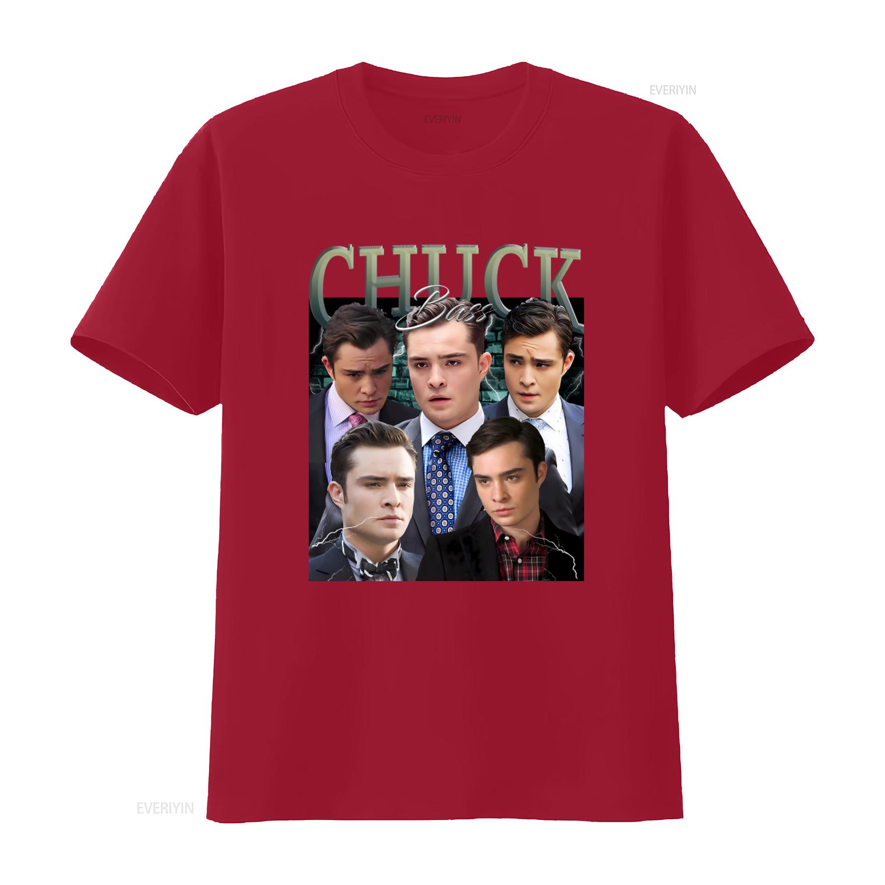 Chuck Bass Retro Bootleg T Shirt for Women and Men vintage Washed fashion Unisex Top For Everyday Wear Breathable Versatile S
Chuck Bass Retro Bootleg T Shirt for Women and Men vintage Washed fashion Unisex Top For Everyday Wear Breathable Versatile S
