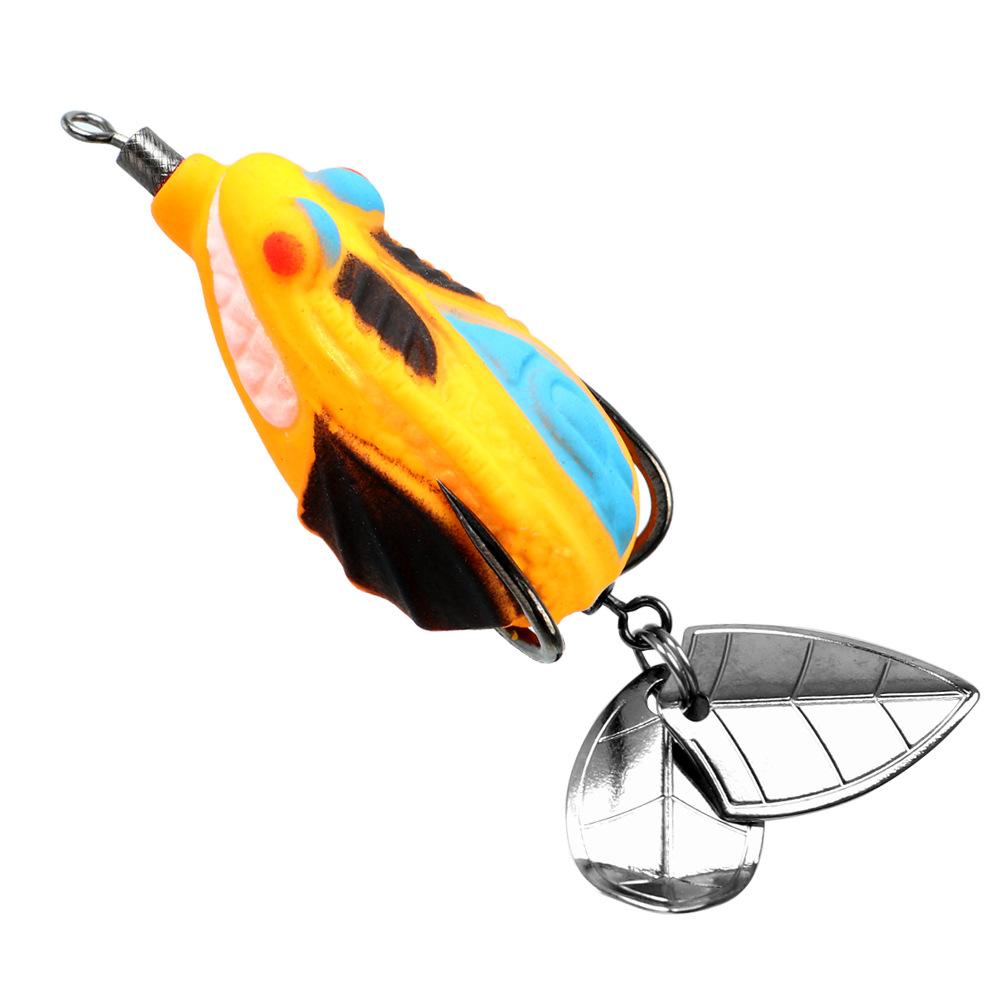 Blackfish Special Lure Frog Fake Bait4.5cm7.2gDouble Sequin Reinforced Hook Bionic Bait Long Casting Heavy Grass Fishing Group S 4.5cm 7.2g
Blackfish Special Lure Frog Fake Bait4.5cm7.2gDouble Sequin Reinforced Hook Bionic Bait Long Casting Heavy Grass Fishing Group S 4.5cm 7.2g