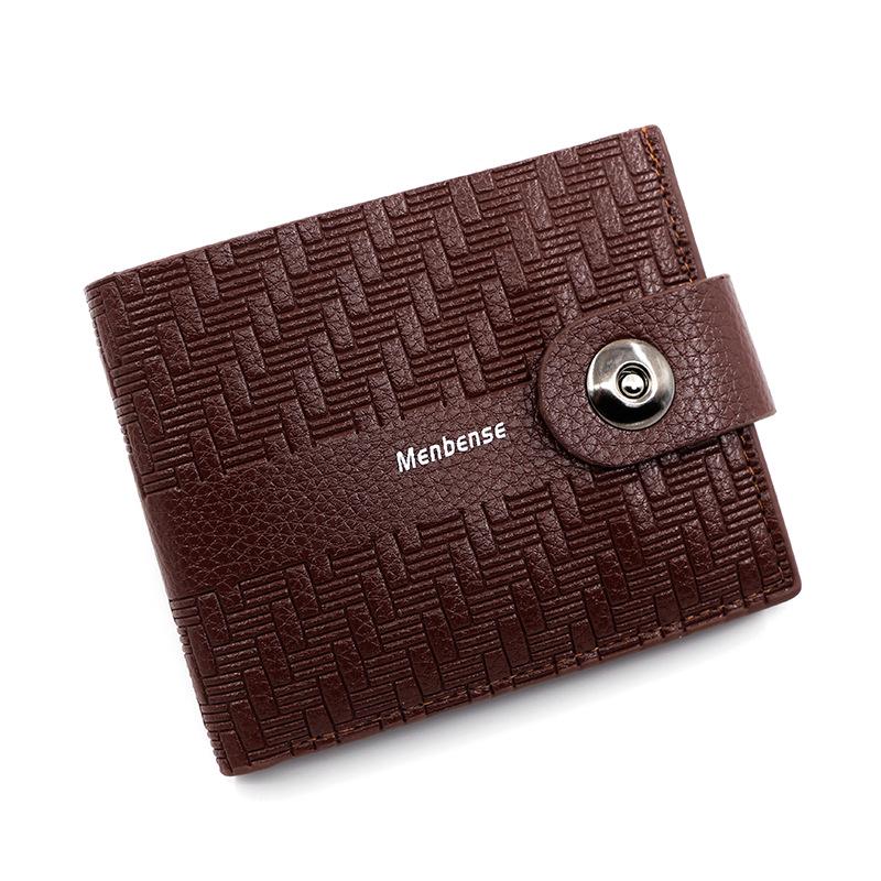 Men s Fashion Embossed Leather Wallet with Magnetic Buckle - Slim, Short Style with Coin Pocket
Men s Fashion Embossed Leather Wallet with Magnetic Buckle - Slim, Short Style with Coin Pocket