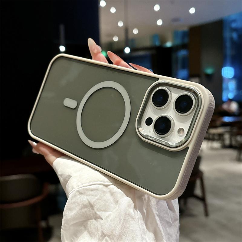 Transparent With Leather Texture Frame Phone Case For iPhone 16 15 14 Plus 13 Pro Max Magnetic For Magsafe Wireless Charge Cover For iPhone 13 серый
Transparent With Leather Texture Frame Phone Case For iPhone 16 15 14 Plus 13 Pro Max Magnetic For Magsafe Wireless Charge Cover For iPhone 13 серый