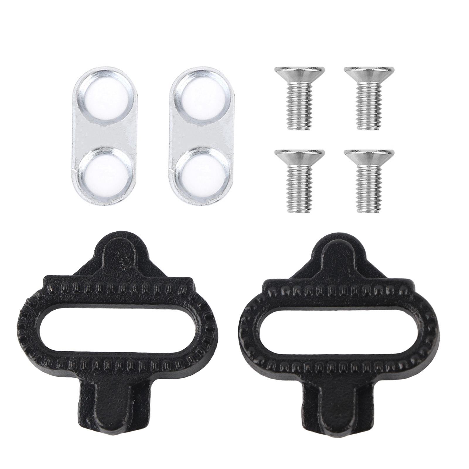Bike Mountain Shoes Cleats Pedal Locking Plate Accessory for SPD Mountain Bike Cleats Bike Cleats for Shimano чорний
Bike Mountain Shoes Cleats Pedal Locking Plate Accessory for SPD Mountain Bike Cleats Bike Cleats for Shimano чорний