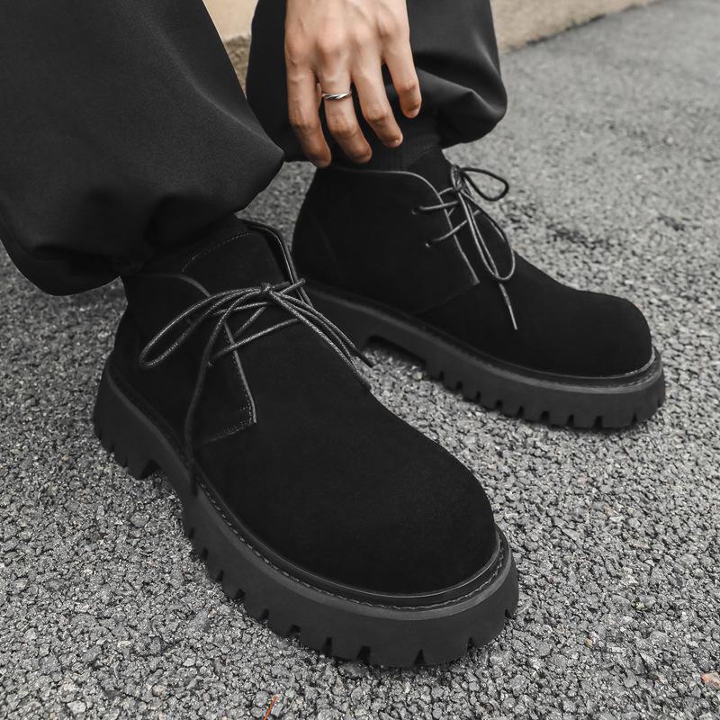 British style low-top spring casual retro men s big head thick bottom heightening trend ins style men s boots 43348-J 38 чёрный
British style low-top spring casual retro men s big head thick bottom heightening trend ins style men s boots 43348-J 38 чёрный