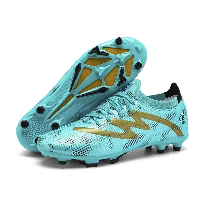 Men Outdoor Sports Summer Boots Breathable Fashion Soccer Shoes Anti slip Grass Lace Training Football Suitable for Outdoor Adventures and Activities 35
Men Outdoor Sports Summer Boots Breathable Fashion Soccer Shoes Anti slip Grass Lace Training Football Suitable for Outdoor Adventures and Activities 35