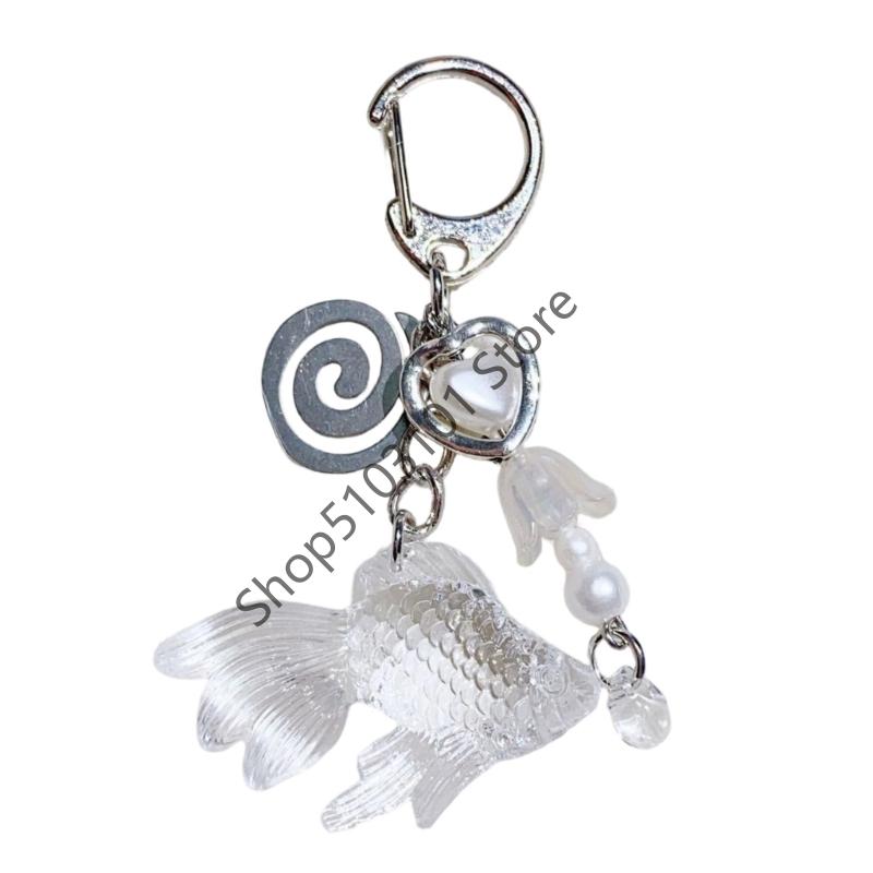 Fish Keychain Fairy Keychain Trendy Sweet Lucky love heart Phone Charms for Bag Decor Jewelry GIfts білий
Fish Keychain Fairy Keychain Trendy Sweet Lucky love heart Phone Charms for Bag Decor Jewelry GIfts білий