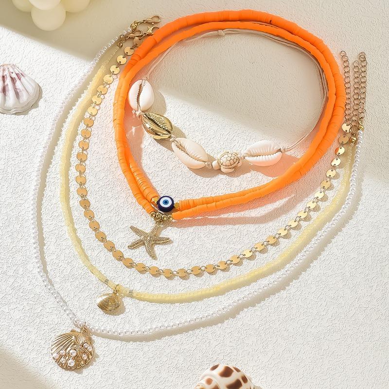 Pearl necklace, shell jewelry, niche high-end color accessories, women s soft pottery collarbone chain
Pearl necklace, shell jewelry, niche high-end color accessories, women s soft pottery collarbone chain