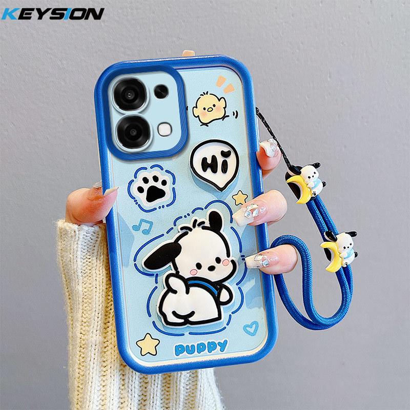 KEYSION Протиударний чохол для OPPO A6 Pro 5G зі шнурком М який силіконовий Милий 3D мультяшний ляльковий чохол-накладка на задню панель телефону для OPPO A6 Pro for OPPO A6 Pro 5G
KEYSION Протиударний чохол для OPPO A6 Pro 5G зі шнурком М який силіконовий Милий 3D мультяшний ляльковий чохол-накладка на задню панель телефону для OPPO A6 Pro for OPPO A6 Pro 5G