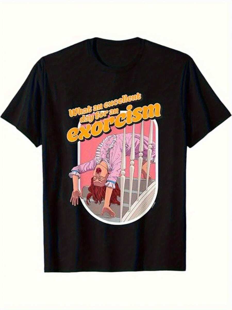 Horror Movie TShirt Vintage What An Excellent Day For An Exorcism Graphic Tee Soft Heavy Cotton S
Horror Movie TShirt Vintage What An Excellent Day For An Exorcism Graphic Tee Soft Heavy Cotton S