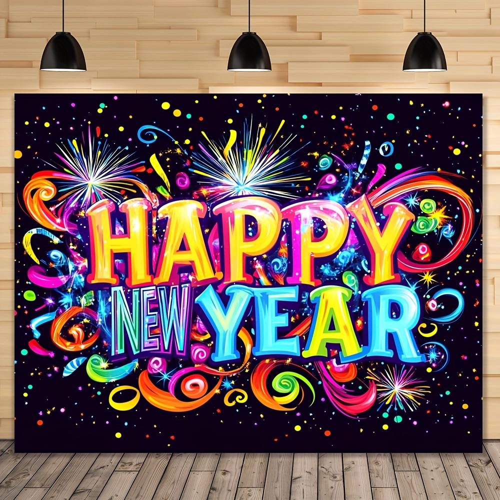 VIKAMA New Years Party Tapestry Colorful Fireworks Ribbons Alphabet Living Room Background Wall New Years Eve Room Decoration 74x94cm(29x37in)
VIKAMA New Years Party Tapestry Colorful Fireworks Ribbons Alphabet Living Room Background Wall New Years Eve Room Decoration 74x94cm(29x37in)
