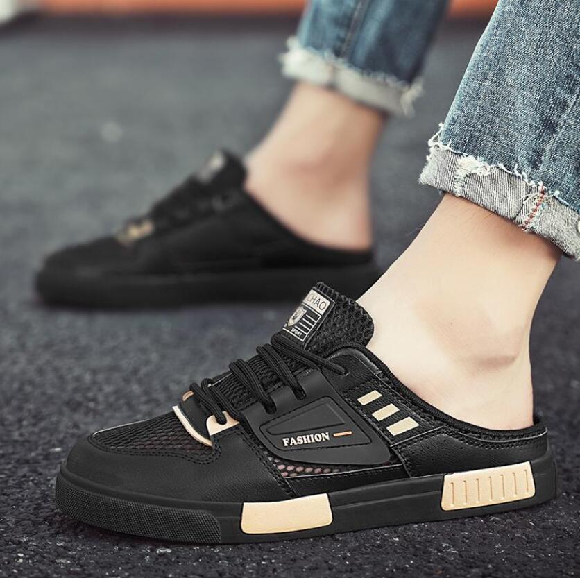 Slippers for Men Plus Size Men Sneakers Summer Mesh Breathable Outdoor Casual Beach Shoes for Men Fashion Half Slippers 39 чёрный
Slippers for Men Plus Size Men Sneakers Summer Mesh Breathable Outdoor Casual Beach Shoes for Men Fashion Half Slippers 39 чёрный