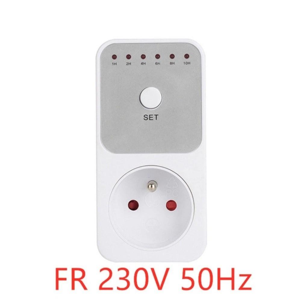 Plug-in 10Hr Timer Switch Socket Setting Switch Timer Electronic Wattmeter Household FR
Plug-in 10Hr Timer Switch Socket Setting Switch Timer Electronic Wattmeter Household FR