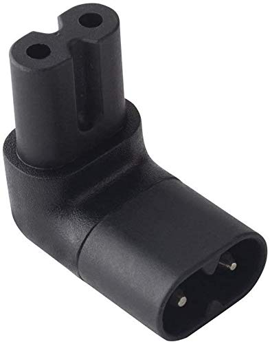 Figure 8 IEC 320 90 Degree Up Down Right Angle Right Angle AC Adapter Extension 1PCS C7~C8 (Black)
Figure 8 IEC 320 90 Degree Up Down Right Angle Right Angle AC Adapter Extension 1PCS C7~C8 (Black)