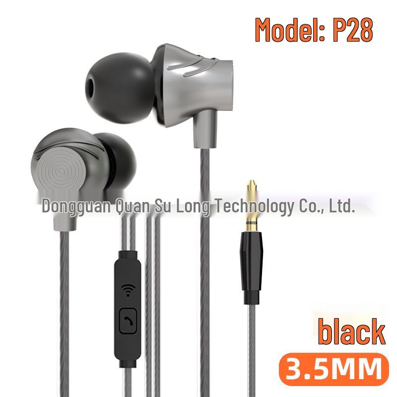 Type-C Wired In-Ear Earphones with Mic, 3.5MM Round Interface
Type-C Wired In-Ear Earphones with Mic, 3.5MM Round Interface
