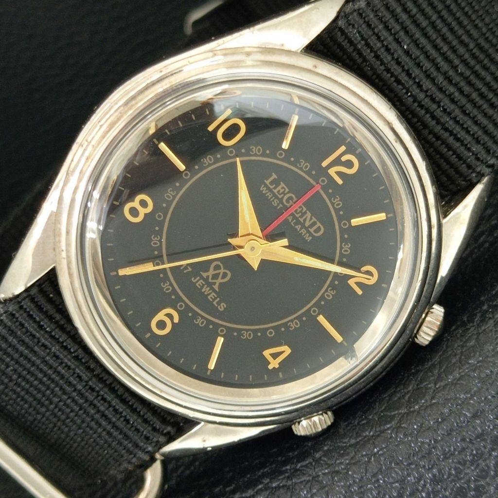 VINTAGE LEGEND HAND-WINDING SWISS MENS REFURBISHED ALARM WATCH a707513-1
VINTAGE LEGEND HAND-WINDING SWISS MENS REFURBISHED ALARM WATCH a707513-1