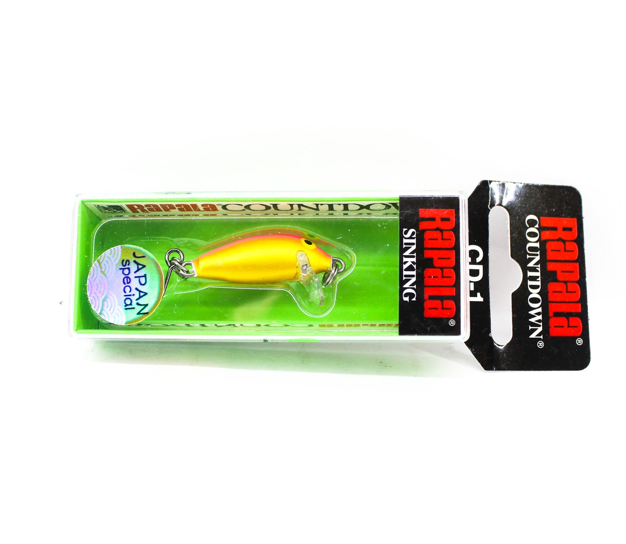 Rapala Countdown Sinking Lure CD01SH/MPG (2000)
Rapala Countdown Sinking Lure CD01SH/MPG (2000)