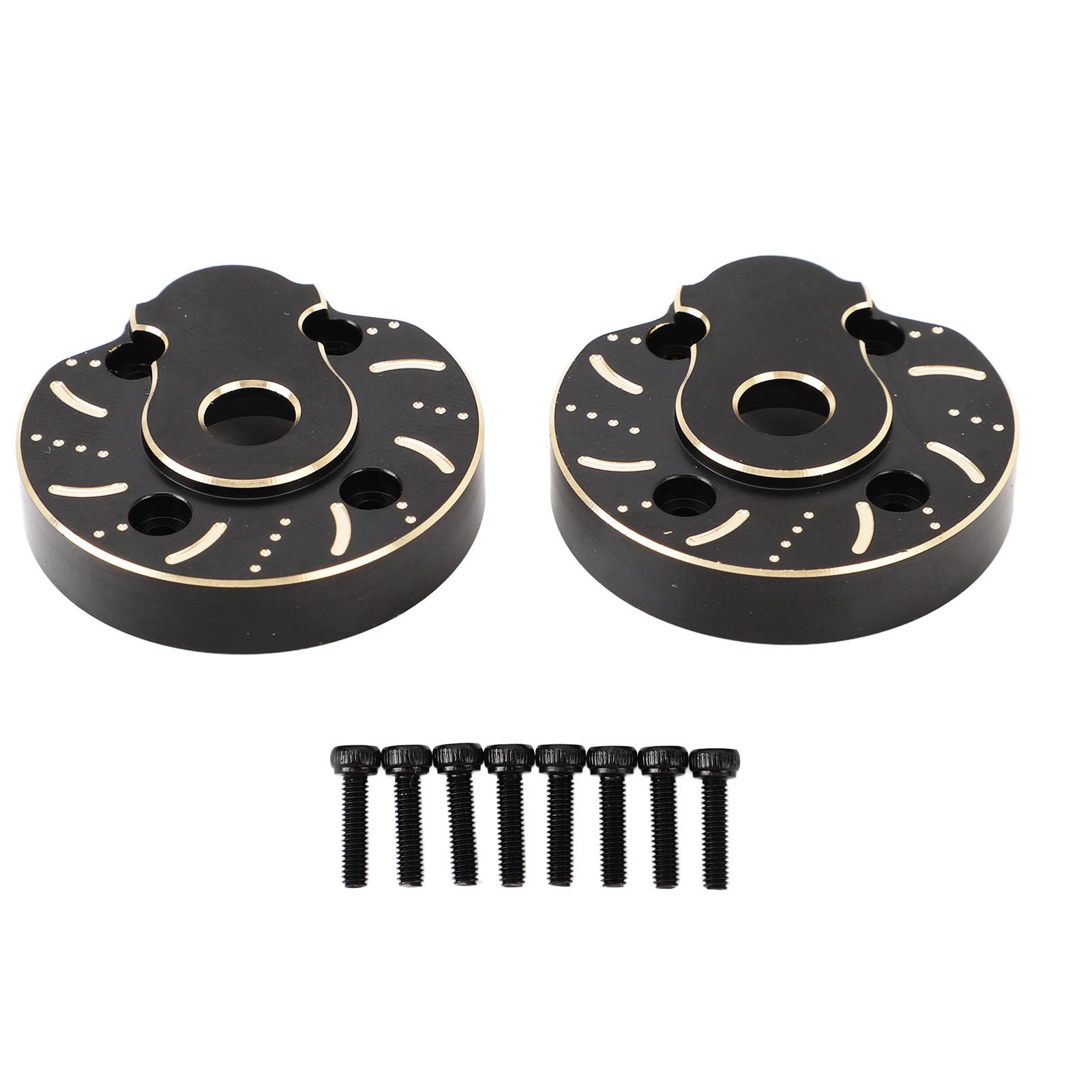 2pcs Portal Cover Plates Brass Portal Covers Weights for Capra for SCX10 III 110 RC Crawler Car
2pcs Portal Cover Plates Brass Portal Covers Weights for Capra for SCX10 III 110 RC Crawler Car