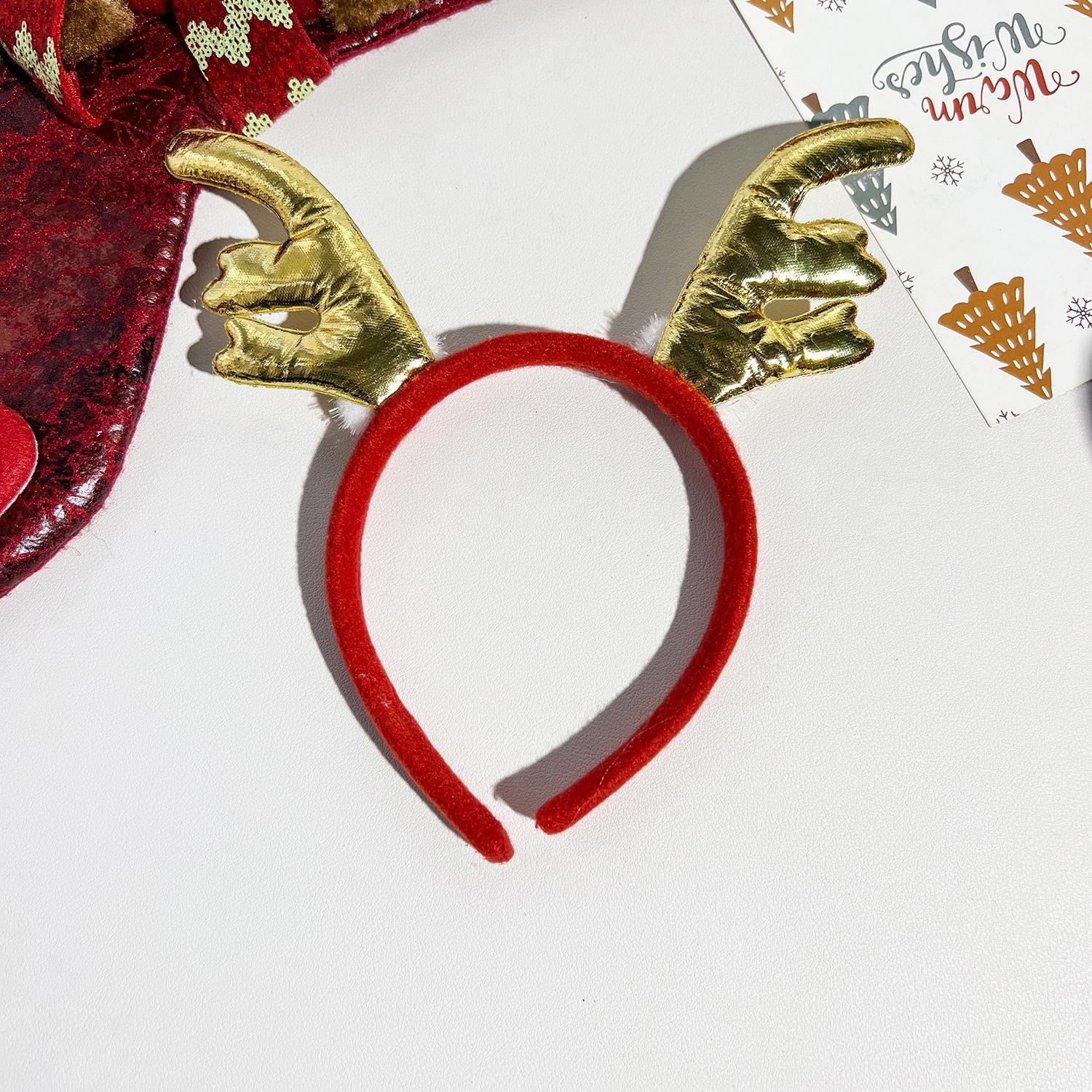 Christmas decoration sequined antlers headband Christmas tree holiday dress headband cute girl hairpin hair accessories
Christmas decoration sequined antlers headband Christmas tree holiday dress headband cute girl hairpin hair accessories