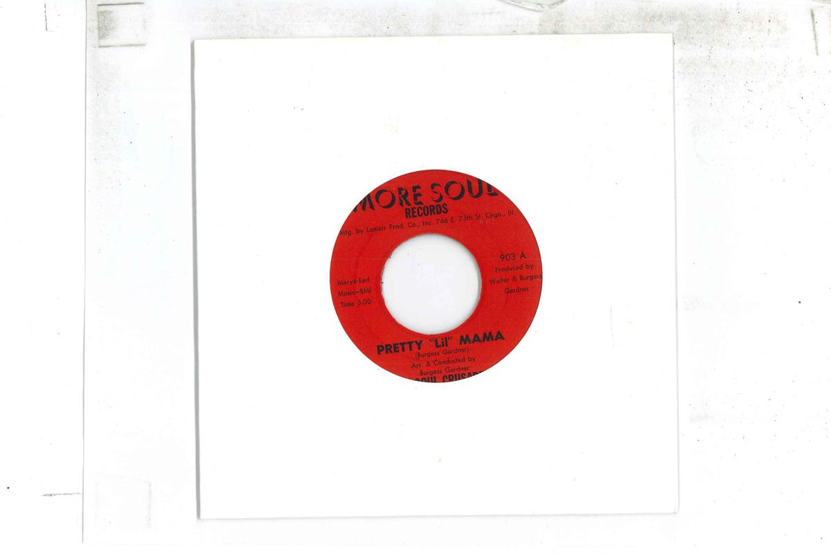 7inch Record SOUL CRUSADERS ORCHESTRA Pretty lil Mama Funky Jive 903 MORE SOUL 1969 US SoulFunk Used
7inch Record SOUL CRUSADERS ORCHESTRA Pretty lil Mama Funky Jive 903 MORE SOUL 1969 US SoulFunk Used