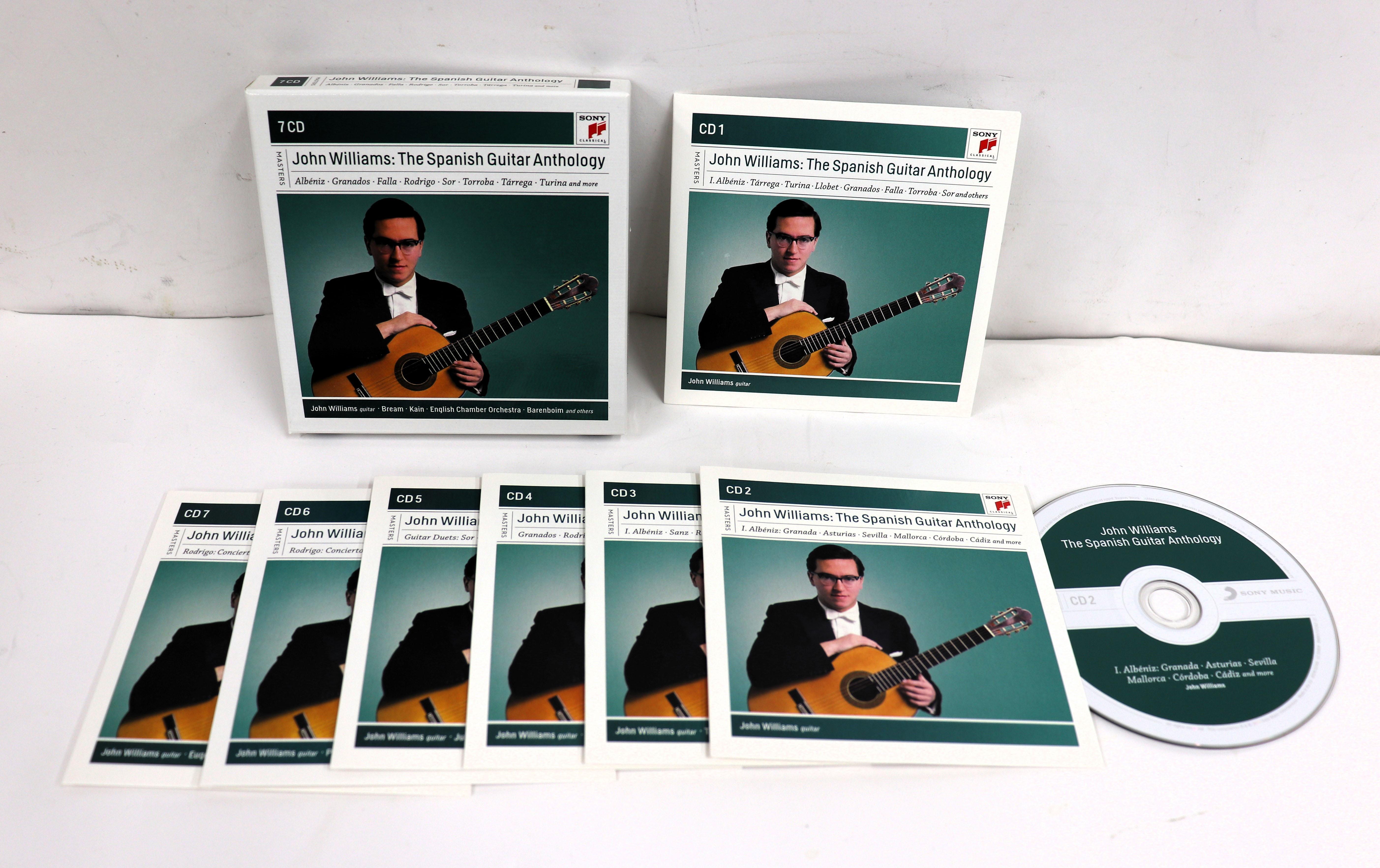 CD JOHN WILLIAMS - Spanish Guitar Anthology 21255970 Sony Classical 2013 UK Classical Used
CD JOHN WILLIAMS - Spanish Guitar Anthology 21255970 Sony Classical 2013 UK Classical Used
