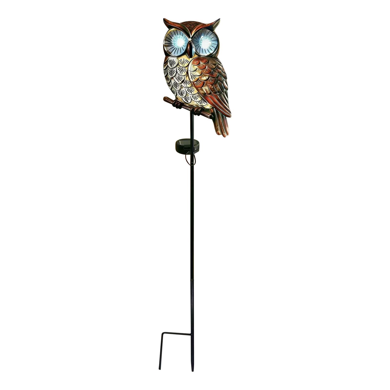 Solar Powered Owl Garden Light Metal Art Yard Stake Outdoor Decorative Lighting with LED Eyes for Pathway Lawn Patio One Size чёрный
Solar Powered Owl Garden Light Metal Art Yard Stake Outdoor Decorative Lighting with LED Eyes for Pathway Lawn Patio One Size чёрный