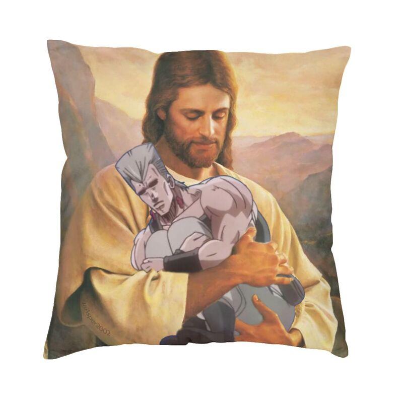 JOJOs Unique Adventures Of Polnareff Jesus Cushion Cover 45x45 Home Decorative 3D Printing Throw Pillow for Car Doublesided 30x30cm 12x12in
JOJOs Unique Adventures Of Polnareff Jesus Cushion Cover 45x45 Home Decorative 3D Printing Throw Pillow for Car Doublesided 30x30cm 12x12in