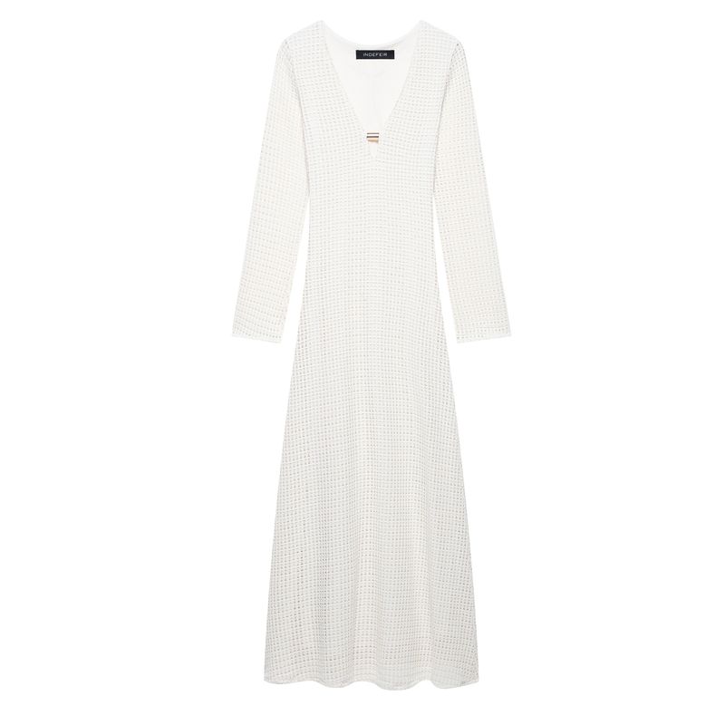 Kaslead New Women clothes Western Style Fashion Crochet Midi Long sleeve dress 0387054 712 Milky White L
Kaslead New Women clothes Western Style Fashion Crochet Midi Long sleeve dress 0387054 712 Milky White L