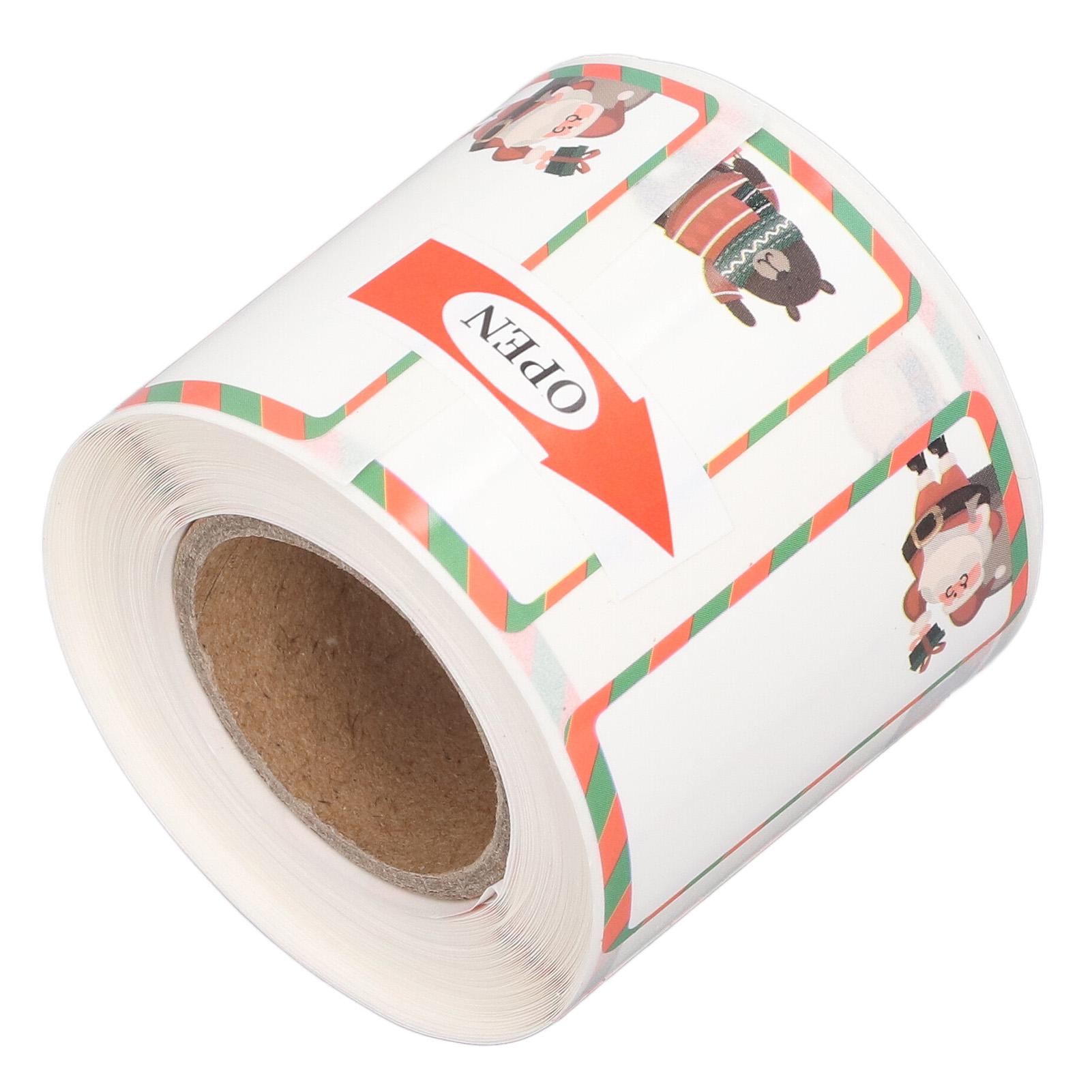 Thermal Paper Roll 310 Sheet 40x20mm 4 Patterns Inkless Print Paper with Back Adhesive Christmas
Thermal Paper Roll 310 Sheet 40x20mm 4 Patterns Inkless Print Paper with Back Adhesive Christmas