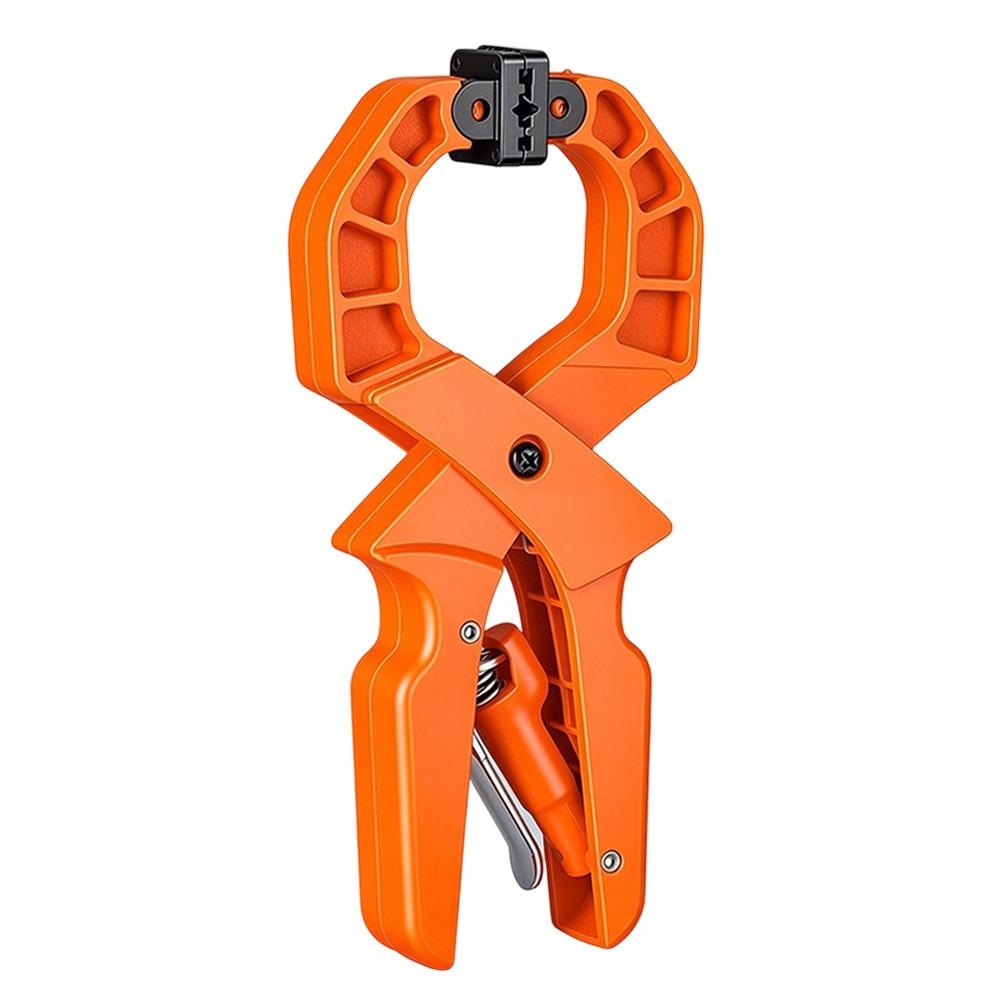 Non-slip Handle Heavy Duty Locking Pliers Spring Clamps Carpentry Clips Woodworking Tool Hand Tool помаранчевий
Non-slip Handle Heavy Duty Locking Pliers Spring Clamps Carpentry Clips Woodworking Tool Hand Tool помаранчевий