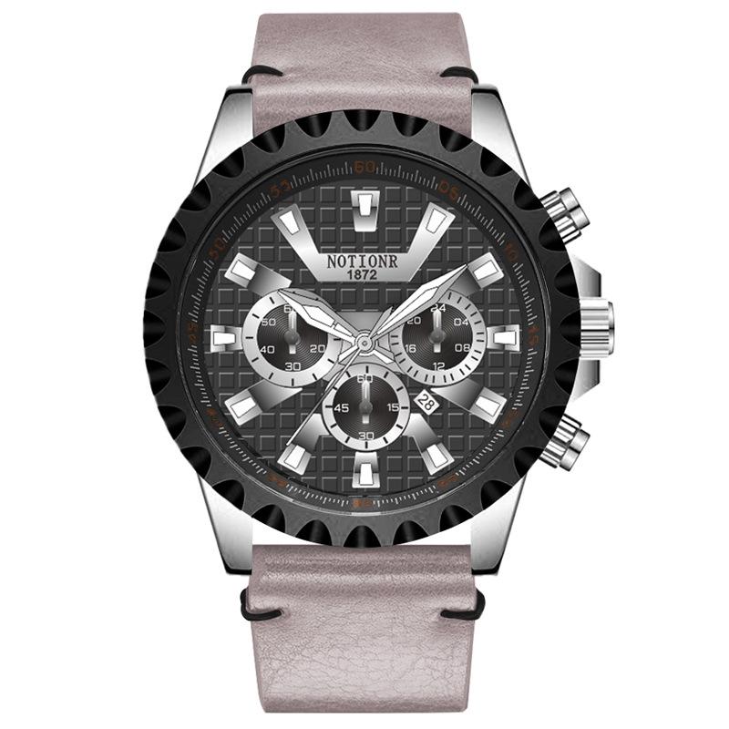 Модний чоловічий календарний годинник Trend Діловий чоловічий годинник Water Cube Чоловічий годинник Кварцовий чоловічий годинник Простий чоловічий годинник Шкіряний годинник срібний/чорний
Модний чоловічий календарний годинник Trend Діловий чоловічий годинник Water Cube Чоловічий годинник Кварцовий чоловічий годинник Простий чоловічий годинник Шкіряний годинник срібний/чорний