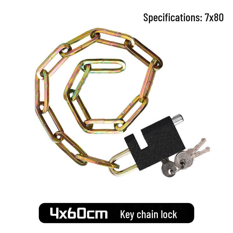 Heavy-Duty Manganese Steel Bicycle Chain Lock
Heavy-Duty Manganese Steel Bicycle Chain Lock