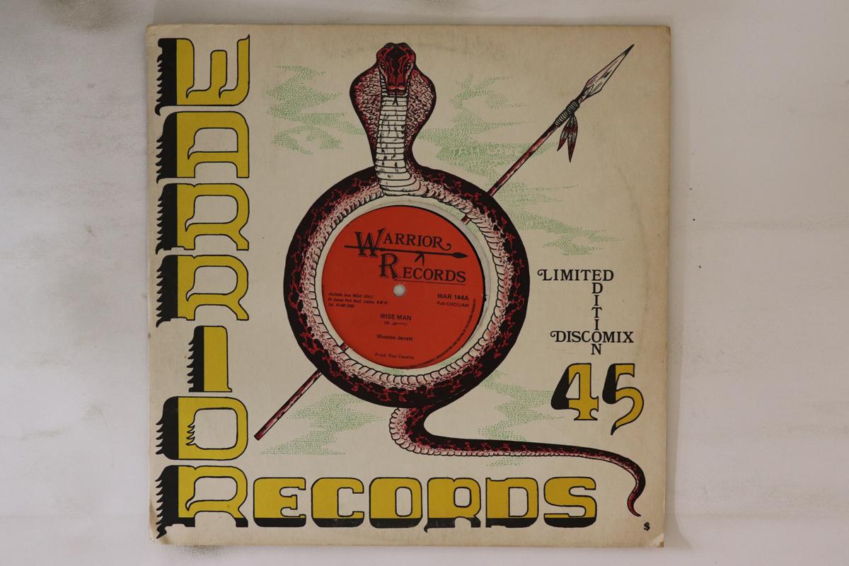 12inch Record WINSTON JARRETT - Wise Man/ I Shen Galore WAR144 Warrior Records 1980 UK Reggae, Ska & Dub Used
12inch Record WINSTON JARRETT - Wise Man/ I Shen Galore WAR144 Warrior Records 1980 UK Reggae, Ska & Dub Used