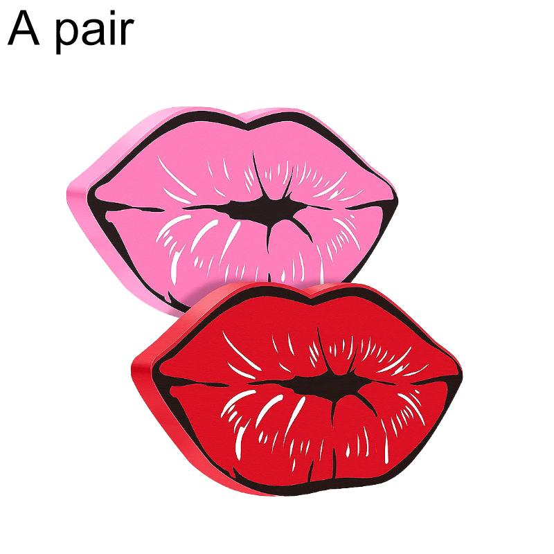 1 пара сексуальных губ ручной работы ко Дню святого Валентина, уникальное украшение для вечеринки, романтические красные/розовые деревянные большие губы
1 пара сексуальных губ ручной работы ко Дню святого Валентина, уникальное украшение для вечеринки, романтические красные/розовые деревянные большие губы