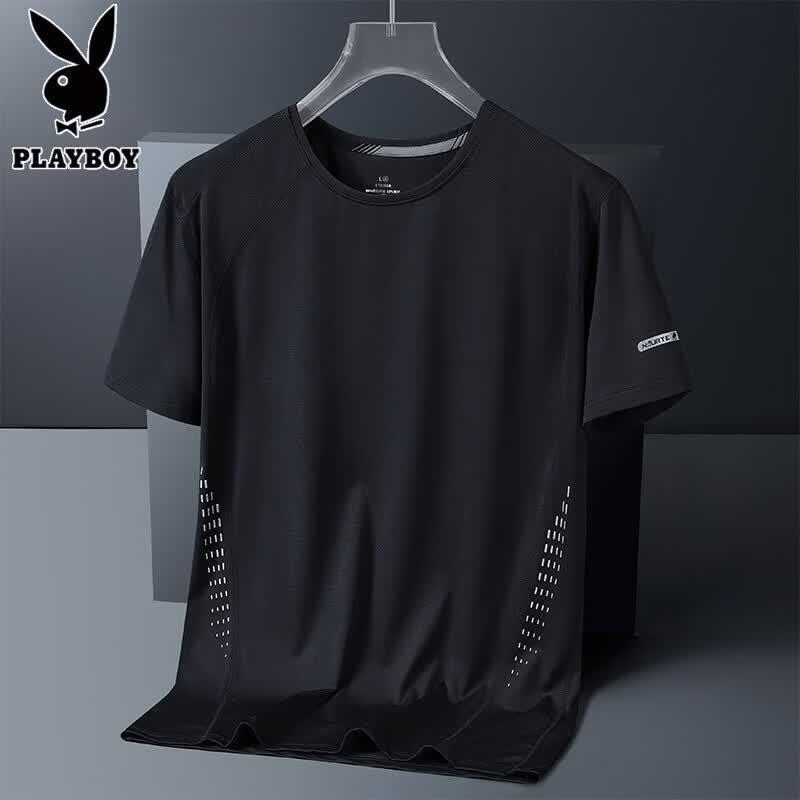 Мужская футболка PLAYBOY с коротким рукавом из ледяного шелка 3XL
Мужская футболка PLAYBOY с коротким рукавом из ледяного шелка 3XL