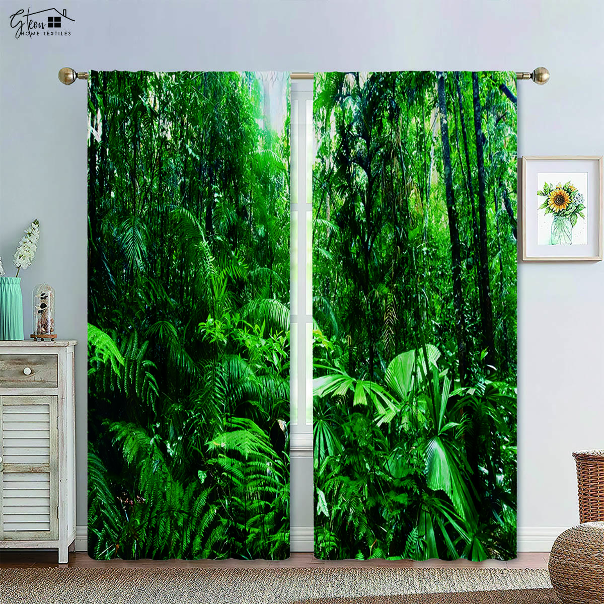 Лесной пейзаж 3D-печатные шторы Зеленые леса Солнце Кленовые листья Природа Жизненная сила B&B Hotel Спальня Гостиная Шторы 2 шт W100xH220(CM)x2PCS&Rod pocket
Лесной пейзаж 3D-печатные шторы Зеленые леса Солнце Кленовые листья Природа Жизненная сила B&B Hotel Спальня Гостиная Шторы 2 шт W100xH220(CM)x2PCS&Rod pocket