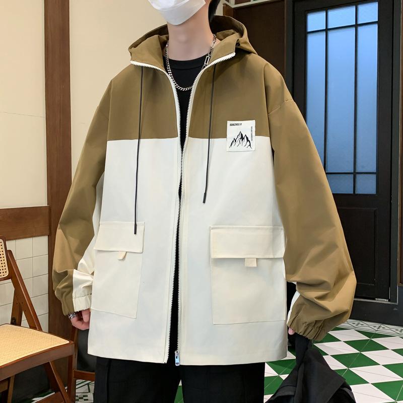 Весенняя новая куртка мужская модная в гонконгском стиле высококачественная студенческая куртка с капюшоном куртка 3XL
Весенняя новая куртка мужская модная в гонконгском стиле высококачественная студенческая куртка с капюшоном куртка 3XL