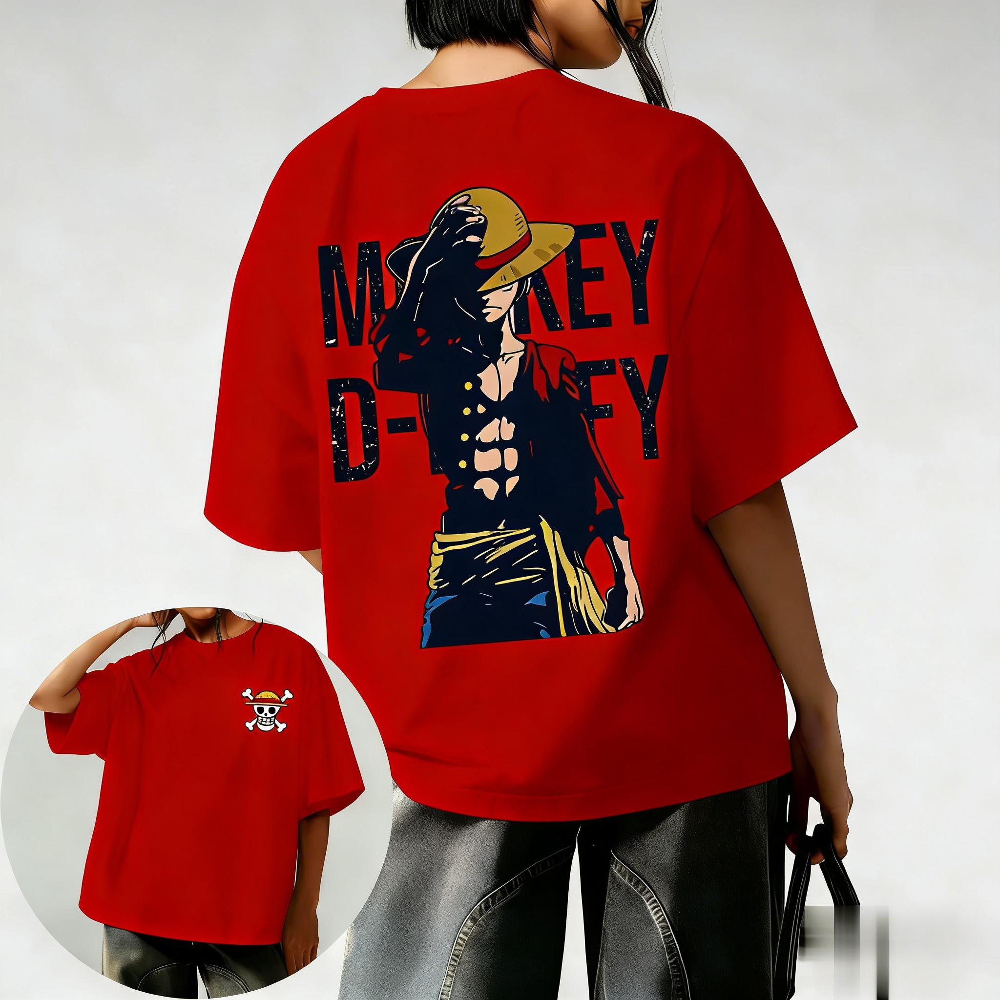 Plus Size One Piece Anime Printed Men and Women Tshirt Summer Casual Parent Child Top Fashion Y2K Street Wear Harajuku Style S
Plus Size One Piece Anime Printed Men and Women Tshirt Summer Casual Parent Child Top Fashion Y2K Street Wear Harajuku Style S