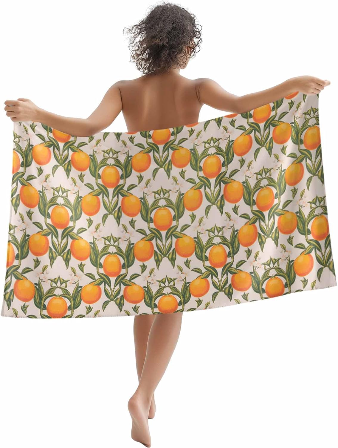 Retro Summer Orange Fruit Beach Towels Microfiber Sand Free Quick Travel Towels Soft Absorbent Lightweight Watercolor Farmhouse W30*H60(CM)
Retro Summer Orange Fruit Beach Towels Microfiber Sand Free Quick Travel Towels Soft Absorbent Lightweight Watercolor Farmhouse W30*H60(CM)