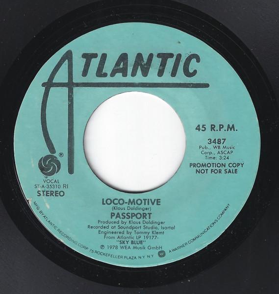 7inch Record PASSPORT LocoMotive 3487PROMO Atlantic 1978 US Jazz Used
7inch Record PASSPORT LocoMotive 3487PROMO Atlantic 1978 US Jazz Used