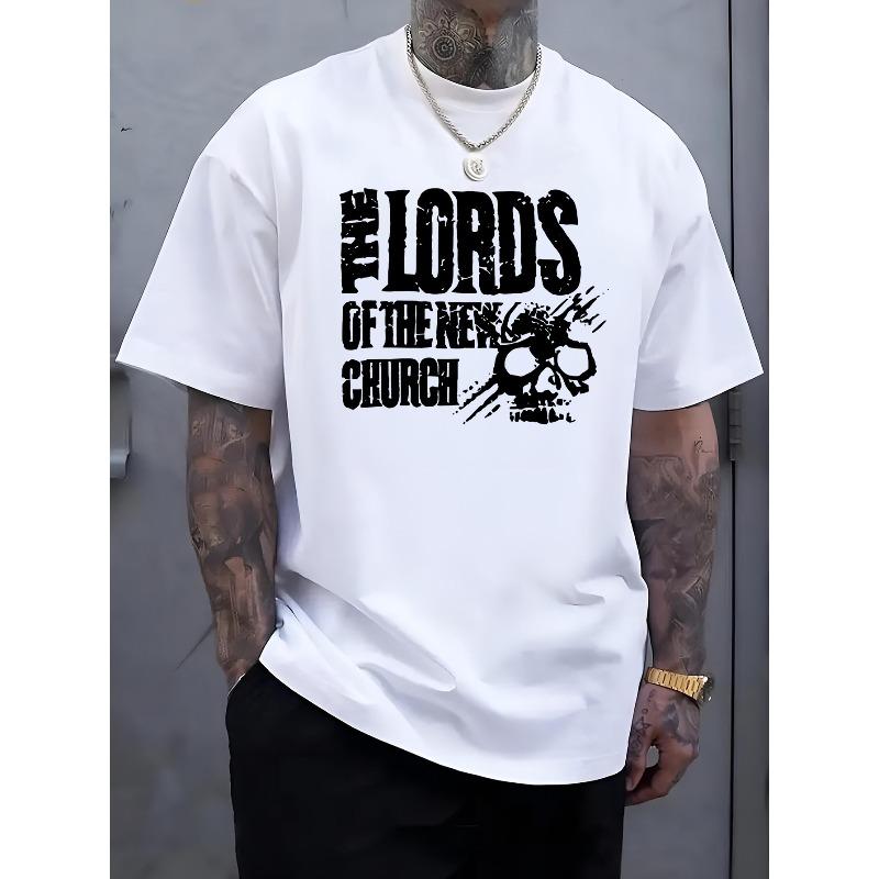 LORDS OF THE NEW CHURCH Men S Punk Interest Graphic Print Short Sleeve T-Shirt, Vintage Gothic, Daily Soft Comfortable Trendy Tee 4XL білий
LORDS OF THE NEW CHURCH Men S Punk Interest Graphic Print Short Sleeve T-Shirt, Vintage Gothic, Daily Soft Comfortable Trendy Tee 4XL білий