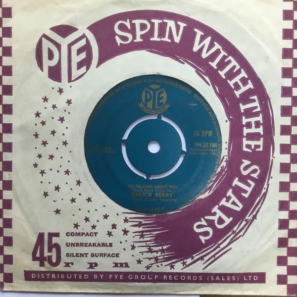 7inch Record CHUCK BERRY - I m Talking About You / Little Star 7N25100 Pye Internation 1961 UK Rock Used
7inch Record CHUCK BERRY - I m Talking About You / Little Star 7N25100 Pye Internation 1961 UK Rock Used