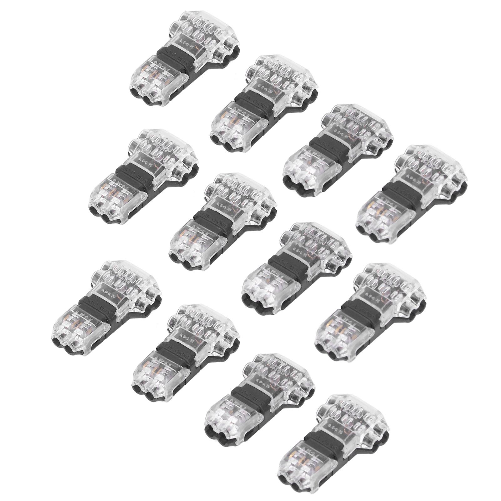 12pcs Low Voltage T Tap Connectors 3 Way Wire Connector Quick Solderless Wire Splice Connector for
12pcs Low Voltage T Tap Connectors 3 Way Wire Connector Quick Solderless Wire Splice Connector for