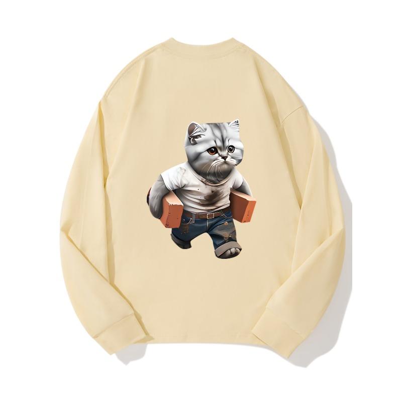 Brick Board Осенняя одежда с длинными рукавами из чистого хлопка, новый мужской и женский топ, весенний внутренний слой, базовая рубашка, футболка с круглым вырезом и длинными рукавами XXL бежевый
Brick Board Осенняя одежда с длинными рукавами из чистого хлопка, новый мужской и женский топ, весенний внутренний слой, базовая рубашка, футболка с круглым вырезом и длинными рукавами XXL бежевый