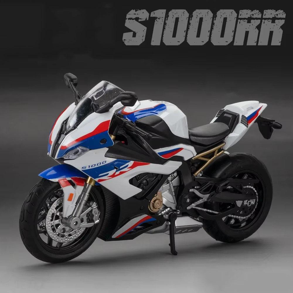 1:12 S1000RR Kawasaki Ninja H2R Моделі мотоциклів Машини Іграшки Сплав Литий під тиском Мініатюрна модель зі світлом Транспортний засіб Дитячі подарунки на день народження
1:12 S1000RR Kawasaki Ninja H2R Моделі мотоциклів Машини Іграшки Сплав Литий під тиском Мініатюрна модель зі світлом Транспортний засіб Дитячі подарунки на день народження