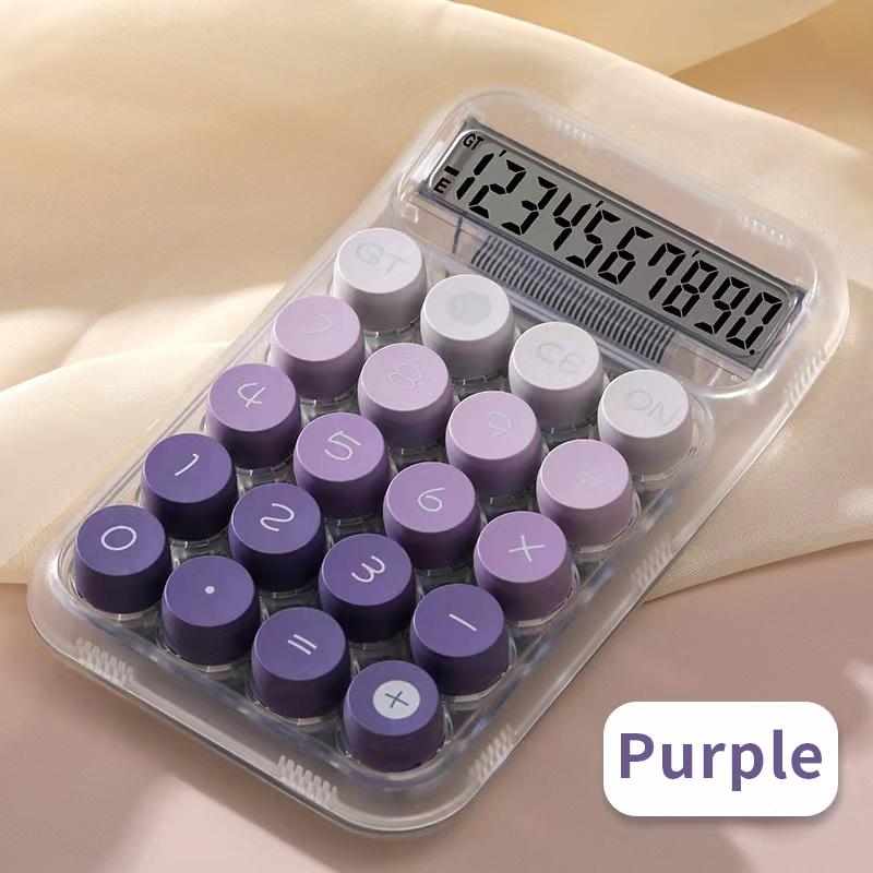 Механический кнопочный калькулятор с 10-разрядным дисплеем, большой ЖК-дисплей, калькулятор, базовый стандартный калькулятор для школы и дома фиолетовый
Механический кнопочный калькулятор с 10-разрядным дисплеем, большой ЖК-дисплей, калькулятор, базовый стандартный калькулятор для школы и дома фиолетовый
