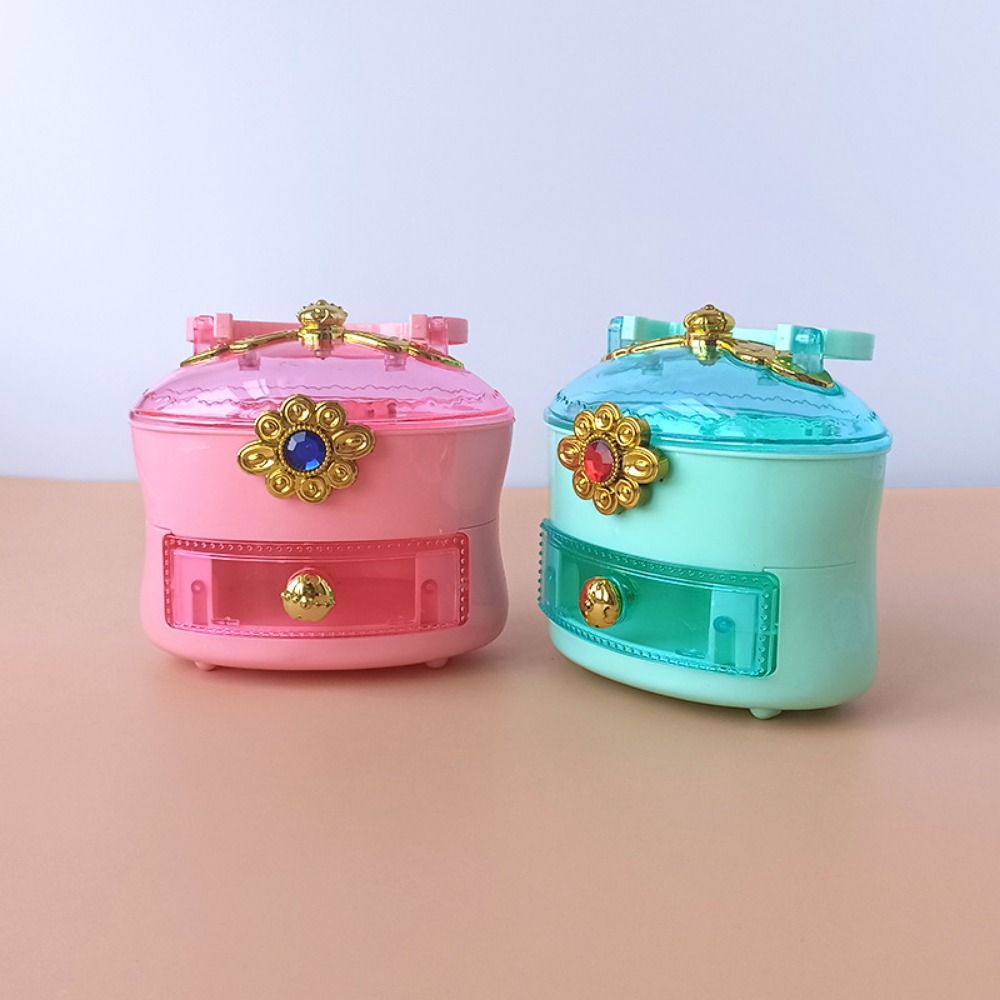 With Handle Dollhouse Jewelry Box Non-toxic Mini Storage Box DIY Drawer Box Makeup Tool зелёный
With Handle Dollhouse Jewelry Box Non-toxic Mini Storage Box DIY Drawer Box Makeup Tool зелёный