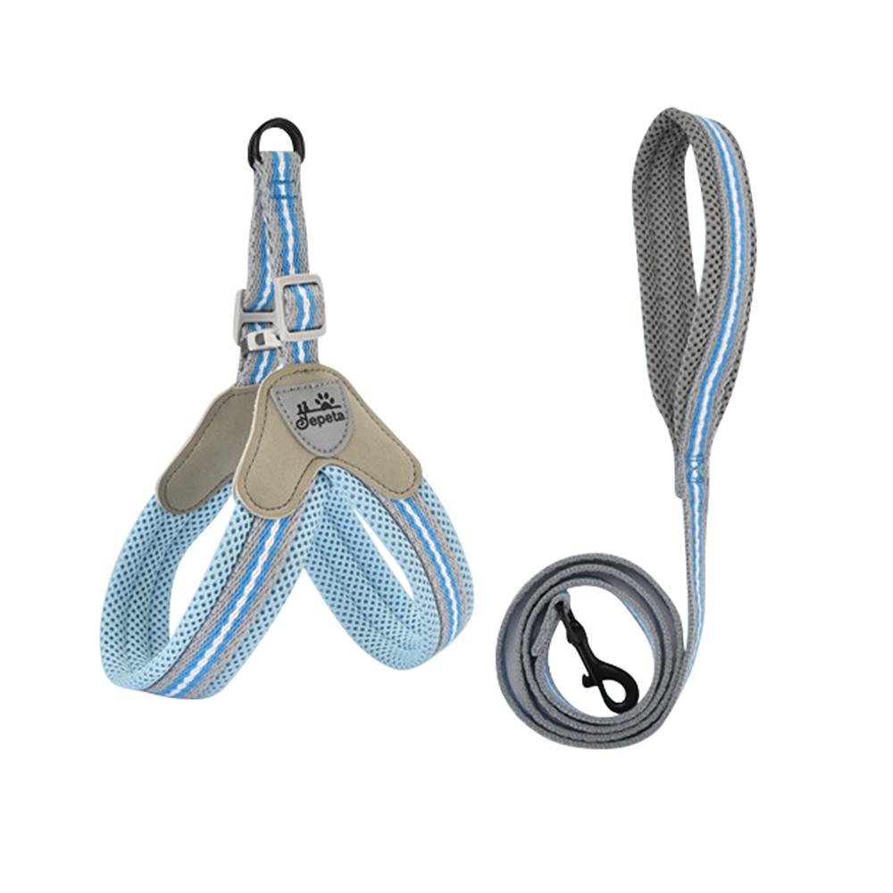 Adjustable Breathable Pet Harness Leash Dog Cat Prevent Breakaways Chest Strap Vest Leashes Pet Supplies for Small Medium Pet S небесно-голубой
Adjustable Breathable Pet Harness Leash Dog Cat Prevent Breakaways Chest Strap Vest Leashes Pet Supplies for Small Medium Pet S небесно-голубой