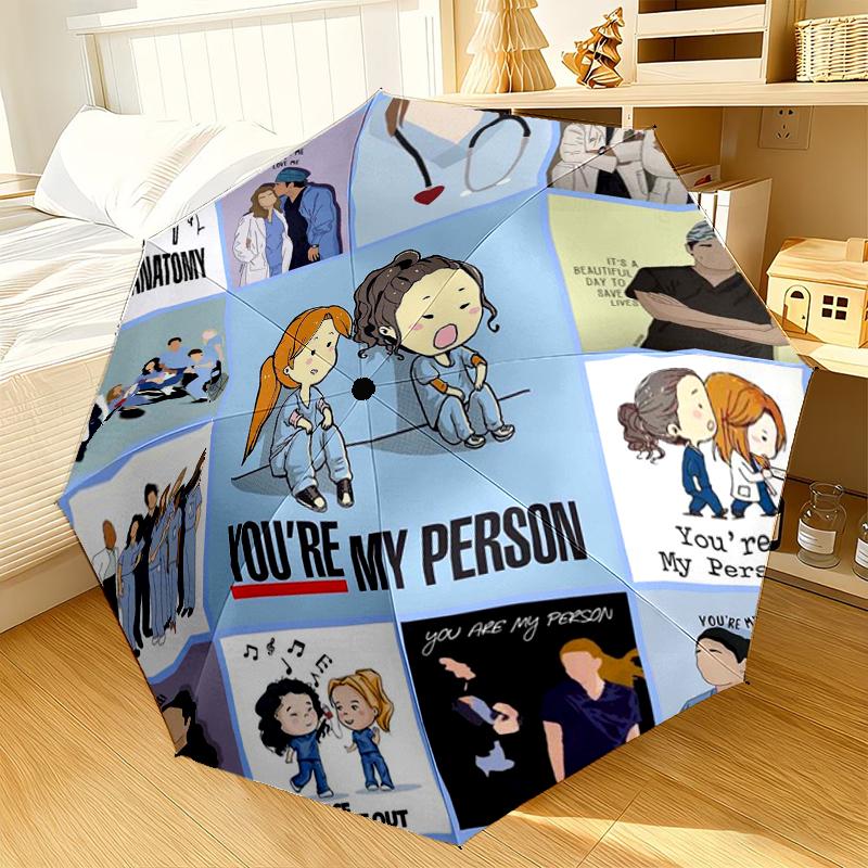 Grey s movie Quotes Umbrella 8-Frame for Travel, camping, Casual Lightweight Portable Umbrella, Essential for every family Holidays Gift
Grey s movie Quotes Umbrella 8-Frame for Travel, camping, Casual Lightweight Portable Umbrella, Essential for every family Holidays Gift
