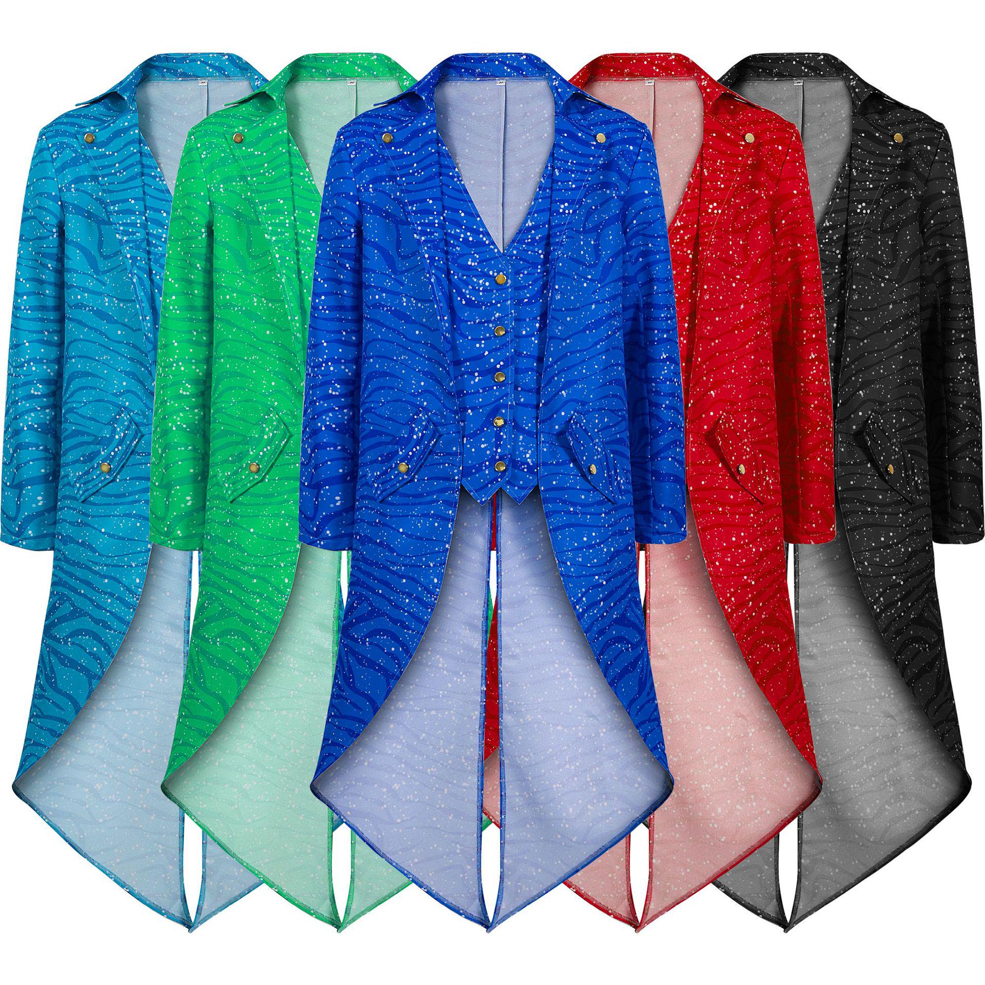 2024 Men s Steampunk Retro Stand-Up Collar Overcoat - Solid Color Fashion Extra Large ціан
2024 Men s Steampunk Retro Stand-Up Collar Overcoat - Solid Color Fashion Extra Large ціан